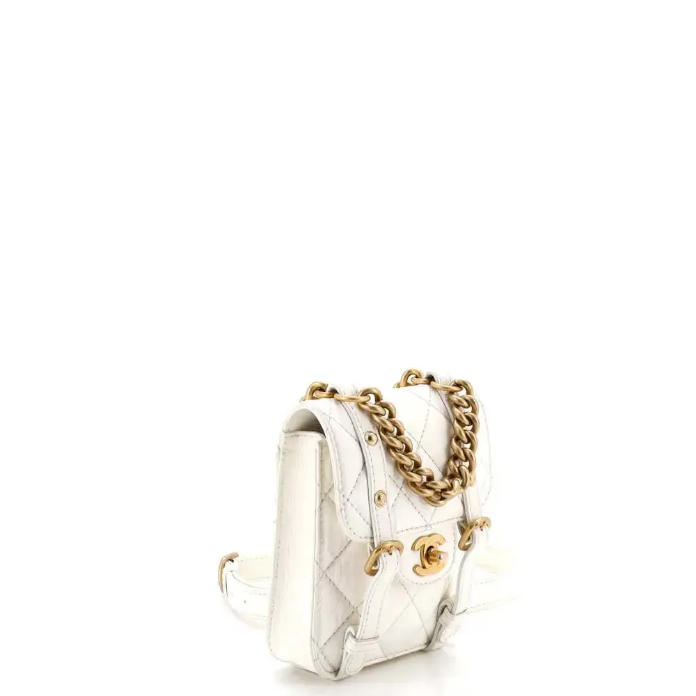 Chanel City School Flap Messenger Bag #220988C30B