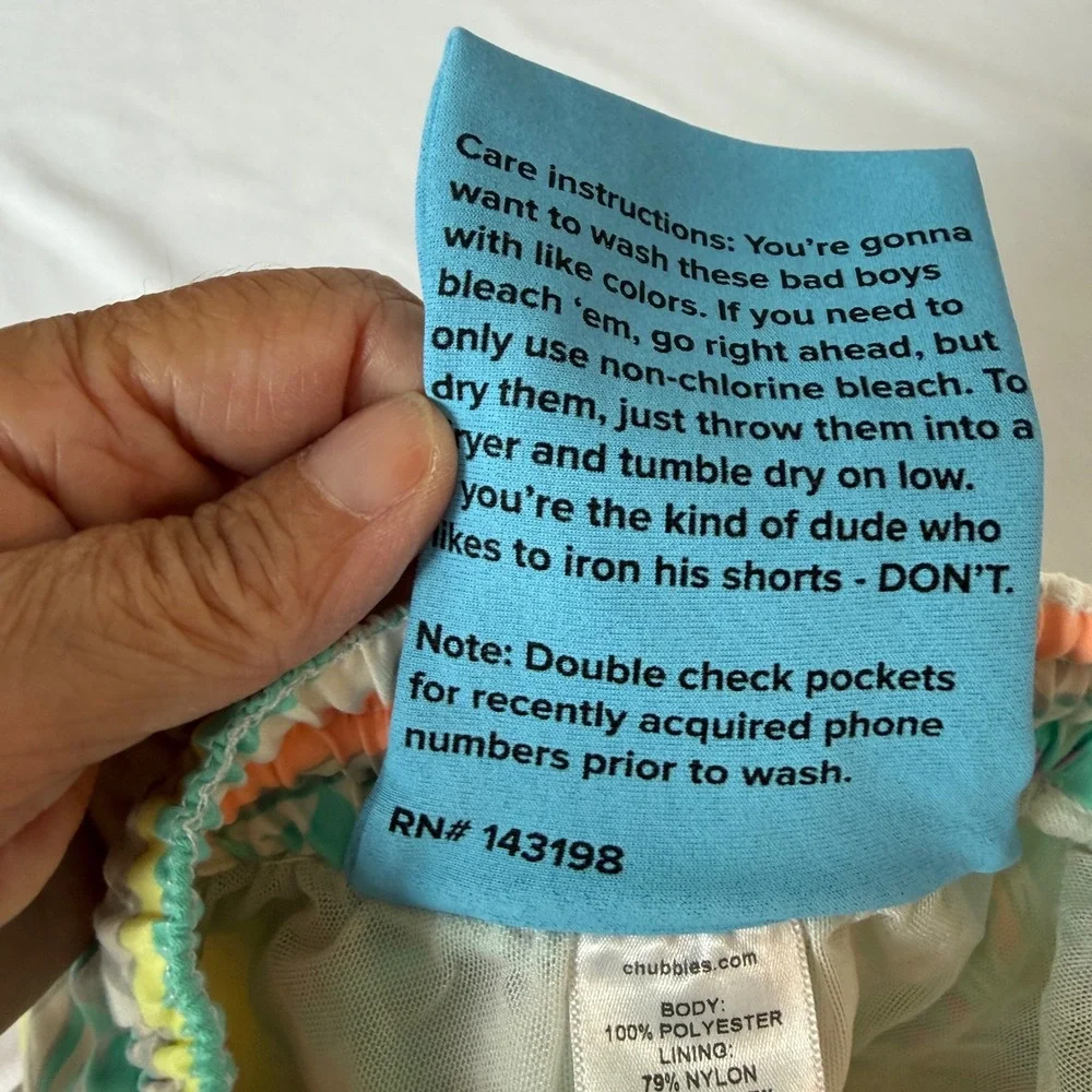 chubbies waistband swim drawstring