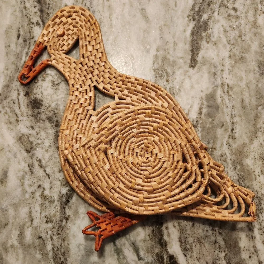 Unbranded vintage rattan