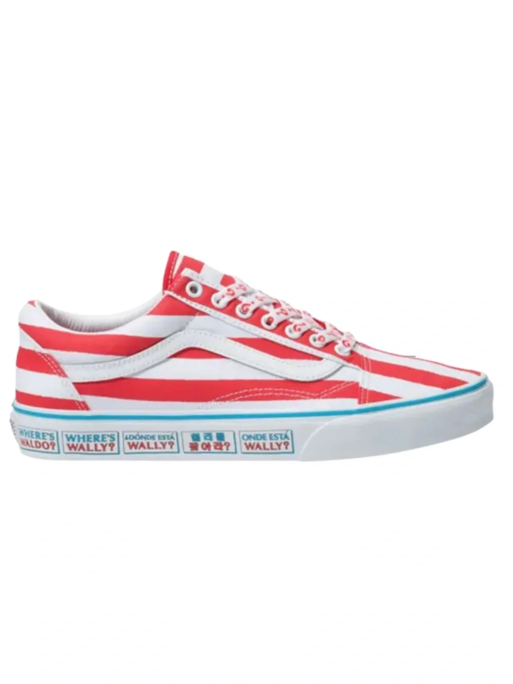 Where's Waldo? x Vans Old Skool 'International Stripes