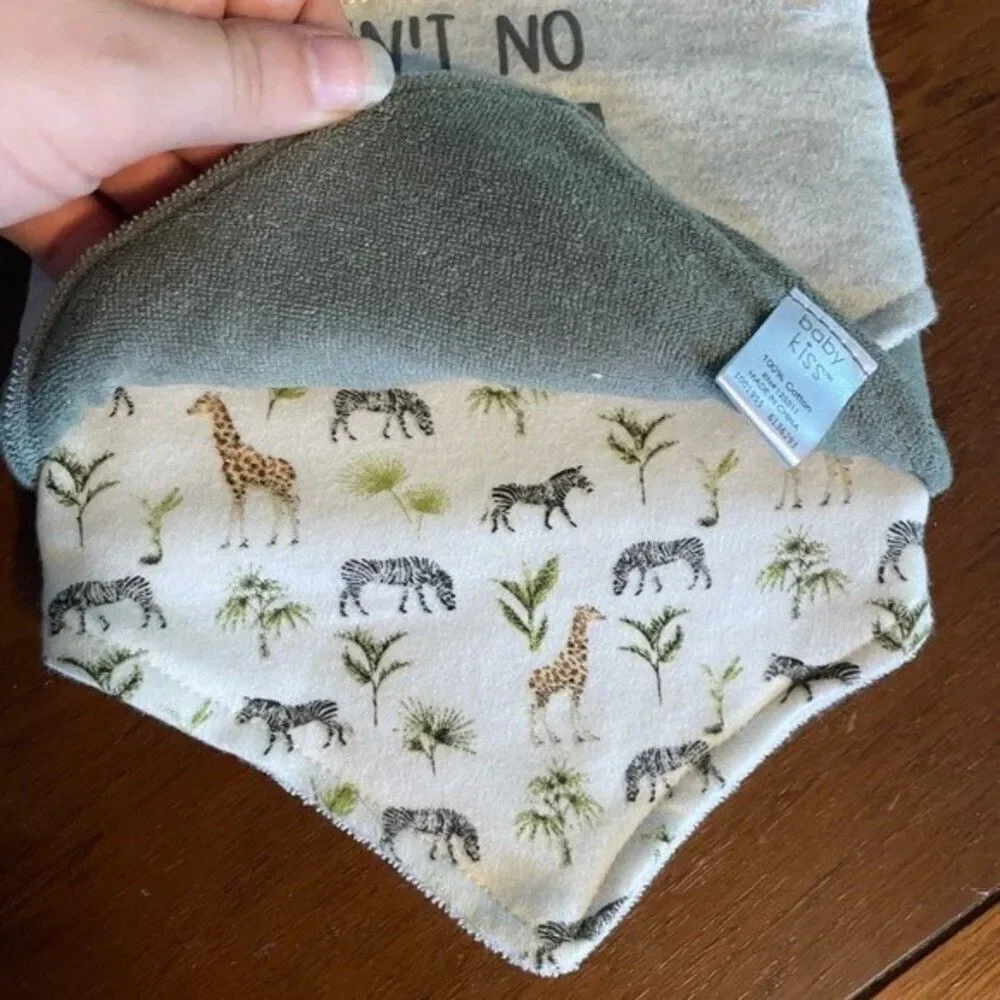 Pottery Barn Kids cotton bibs
