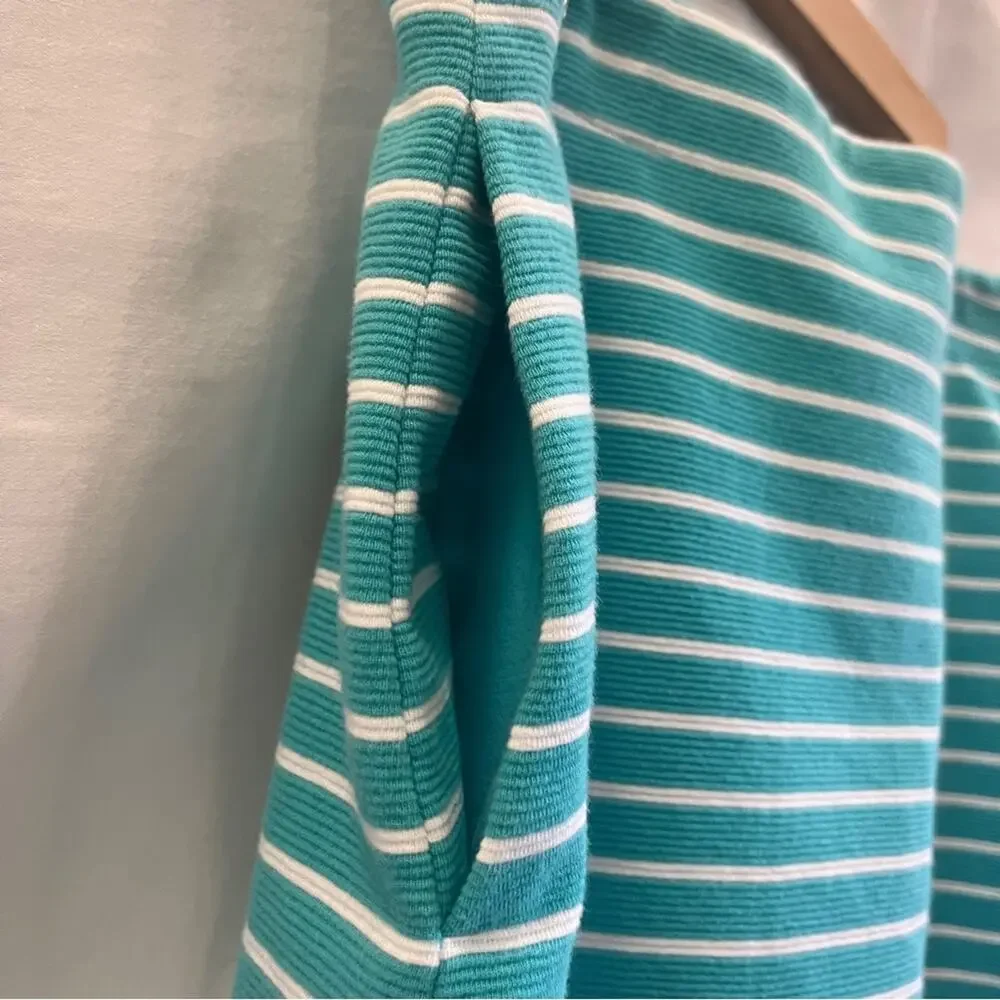 Talbots turquoise white