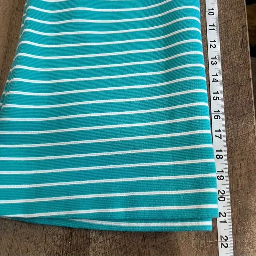 Talbots turquoise white