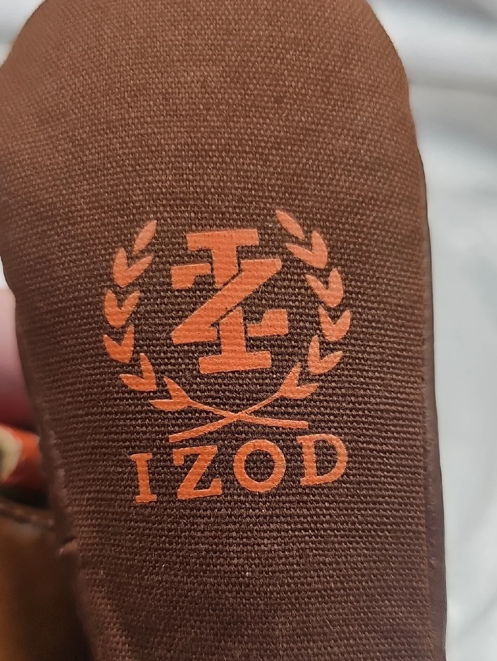Tan And Brown Izod Shoes Size 2