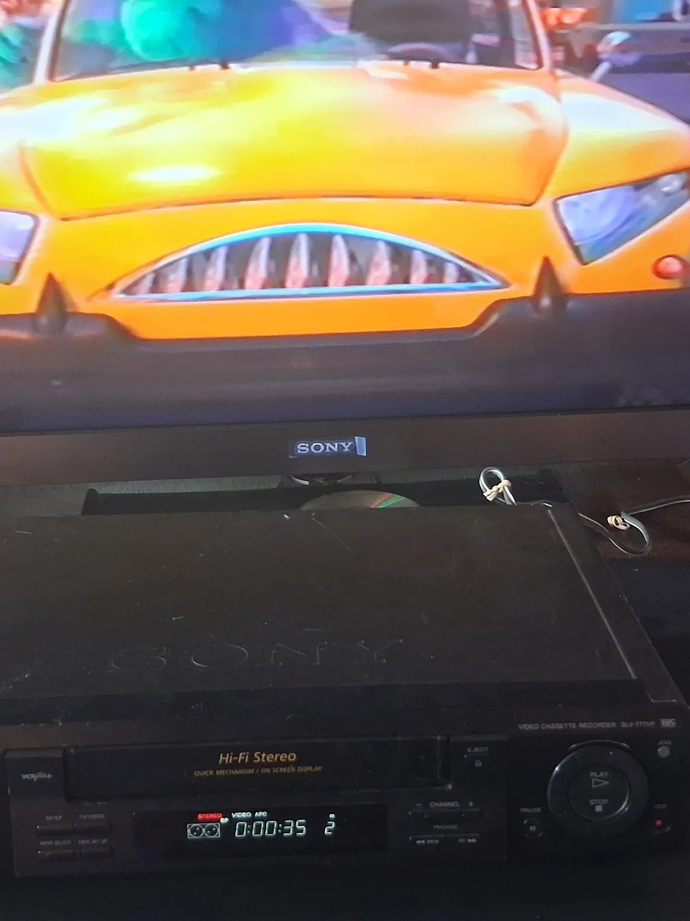 Sony SLV-778HF VHS VCR 4 Head Video Cassette Recorder HiFi WORKING