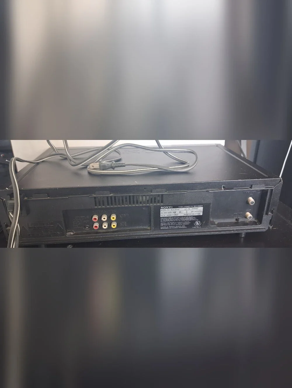 Sony SLV-778HF VHS VCR 4 Head Video Cassette Recorder HiFi WORKING