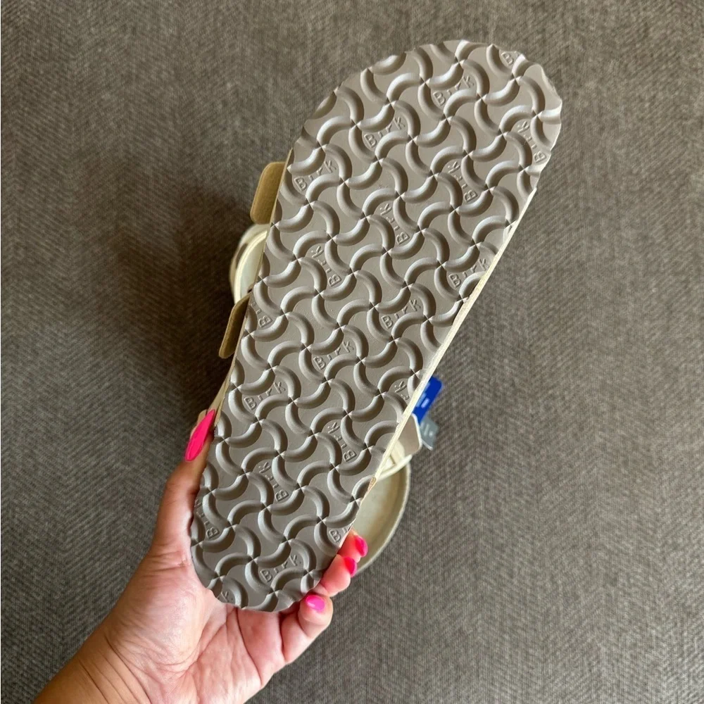 BIRKENSTOCK Milano Gray Taupe Camo Sandals Unisex