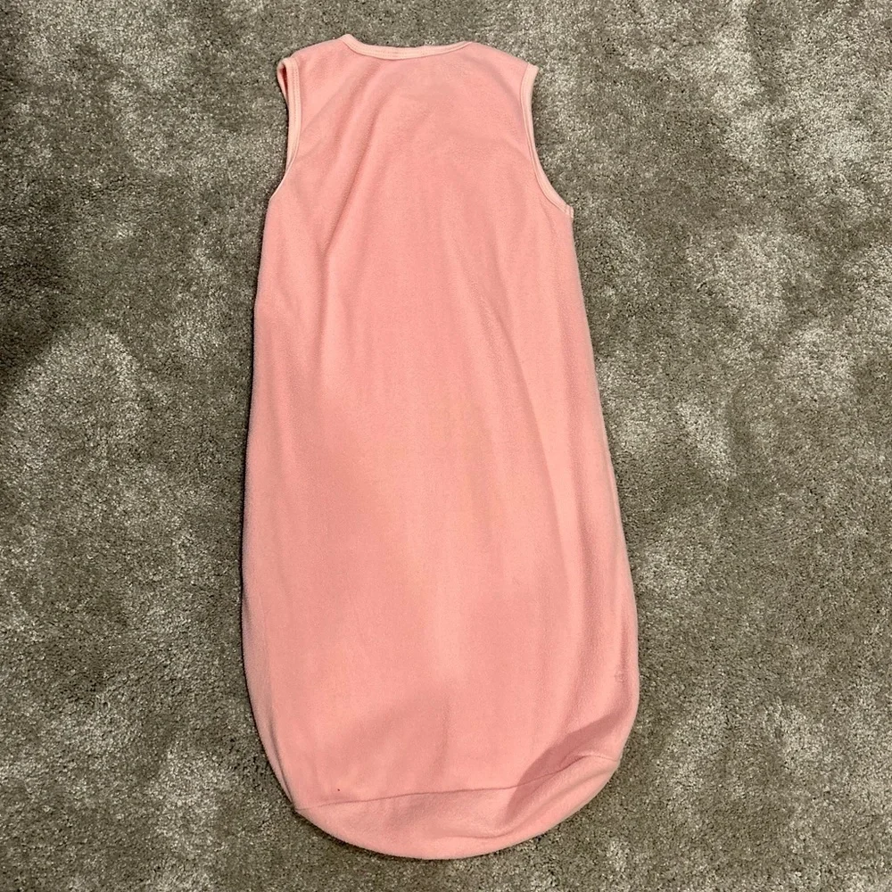 Small Wonders Pink Sleep Sack Soft Wearable Blanket Baby Girl Size 6-9 Months