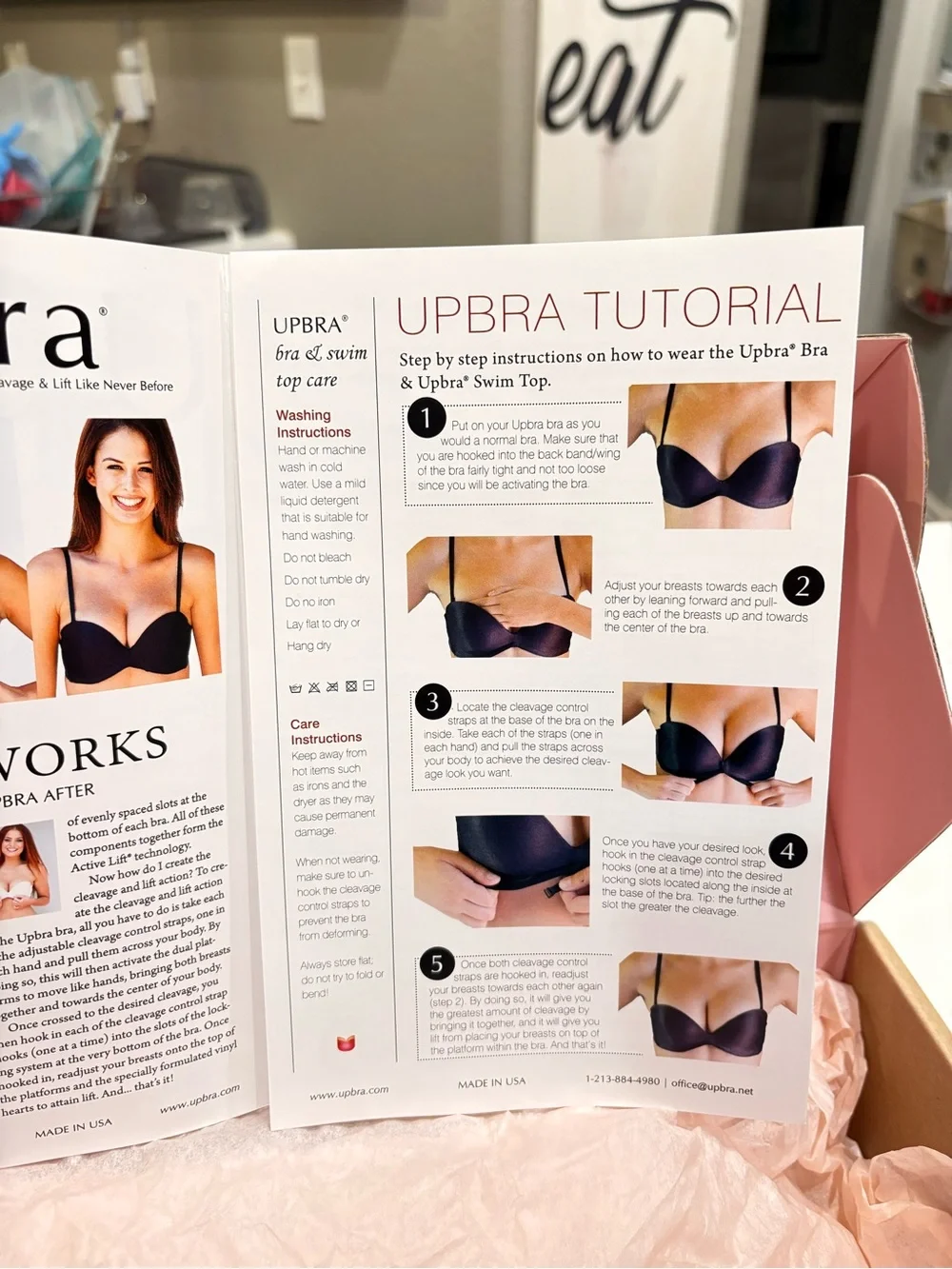 Upbra nude strapless