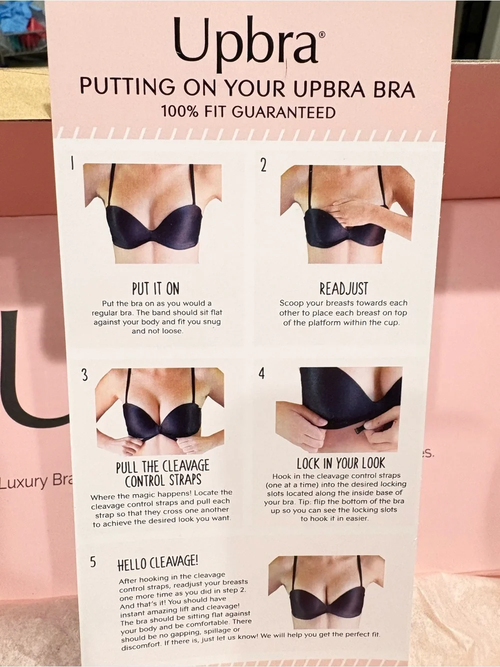 Upbra nude strapless