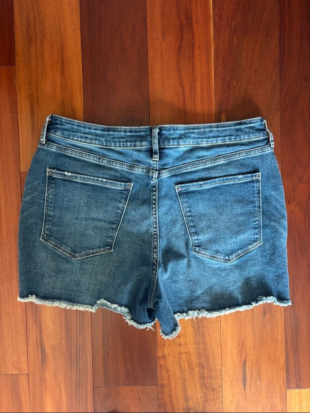 Denim cutoffs