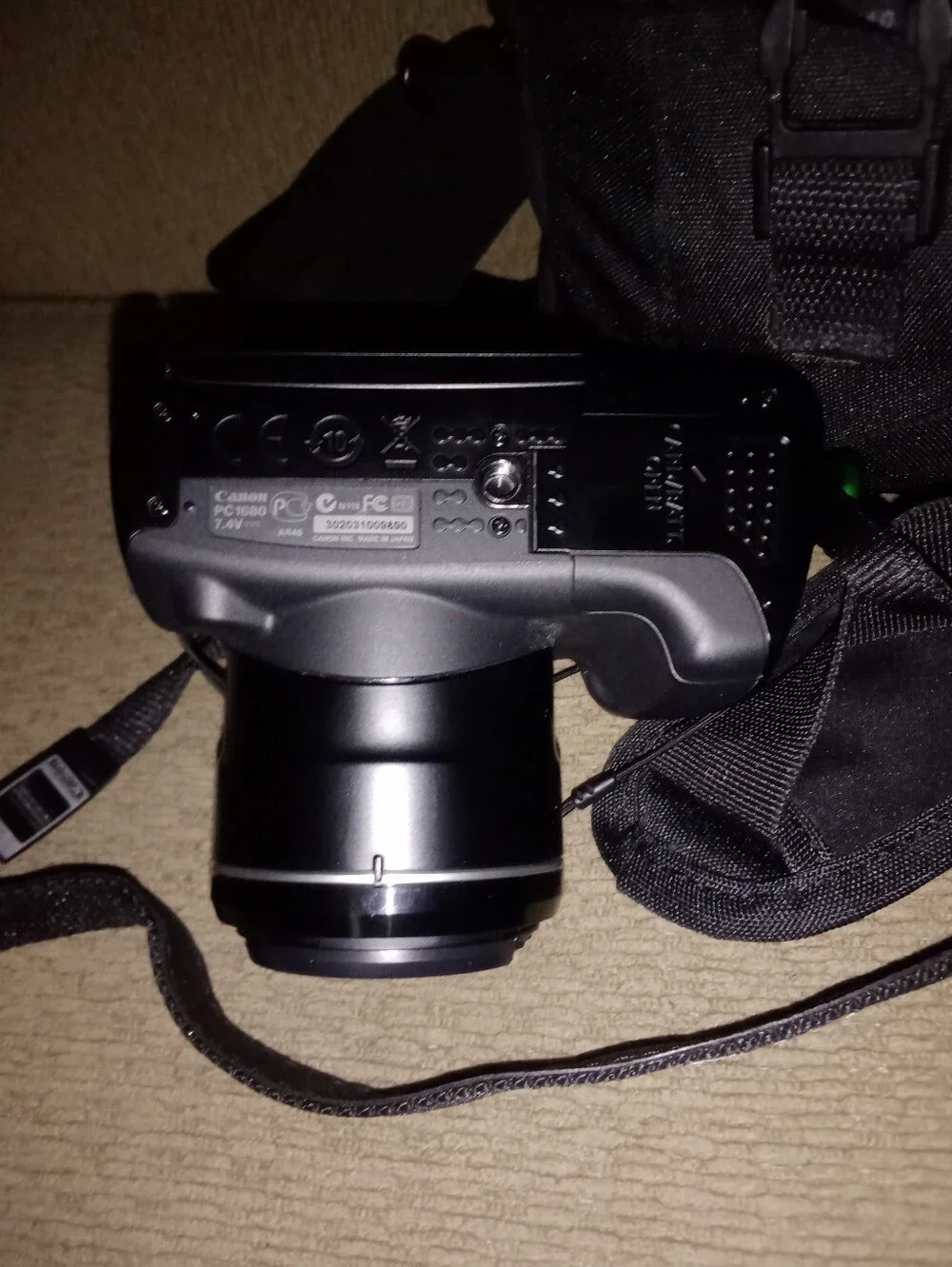 Cannon Power Shot SX40 HS Digital Camera PC1680 7.4v With Carrying Case Plus