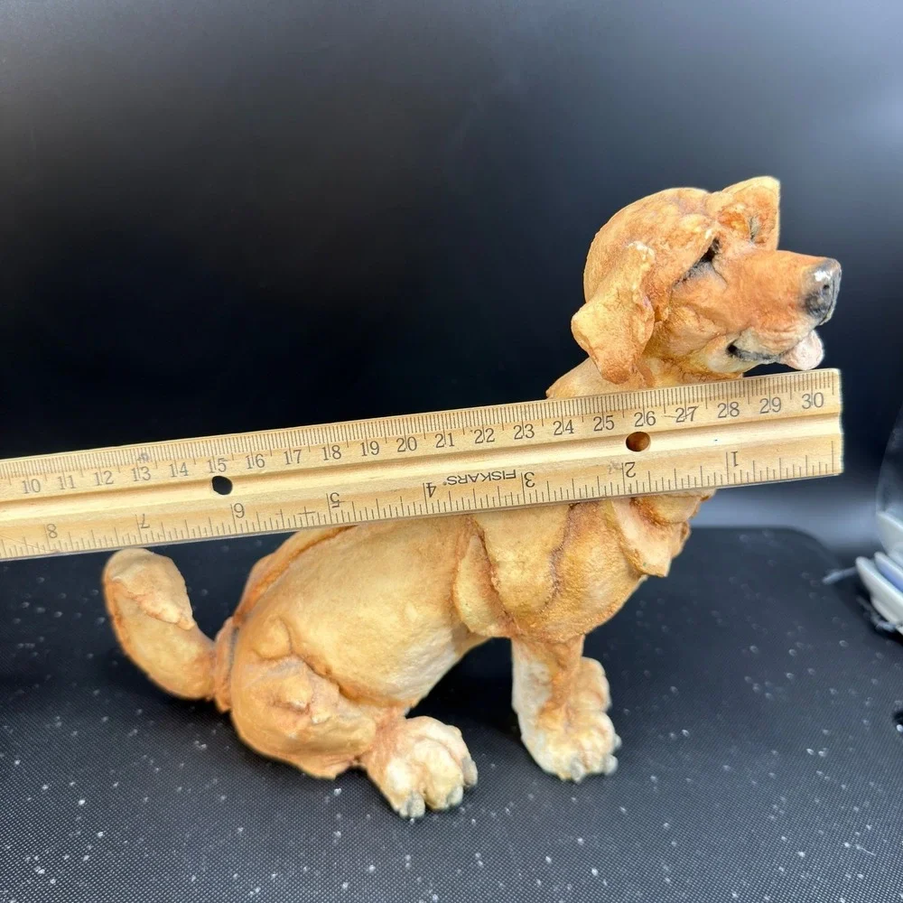 A Breed Apart Golden Retriever Figurine 70005 Country Artists 2001 Dog Statue 7