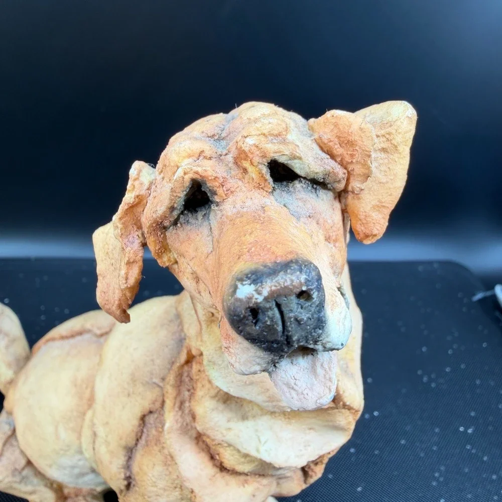 A Breed Apart Golden Retriever Figurine 70005 Country Artists 2001 Dog Statue 7