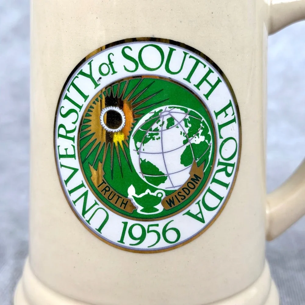 Vintage University of South Florida USF Beer Stein Kamp & Ferdinand W Germany