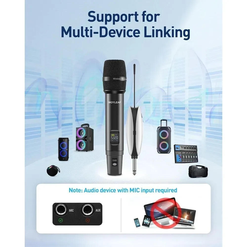 N/A wireless microphones