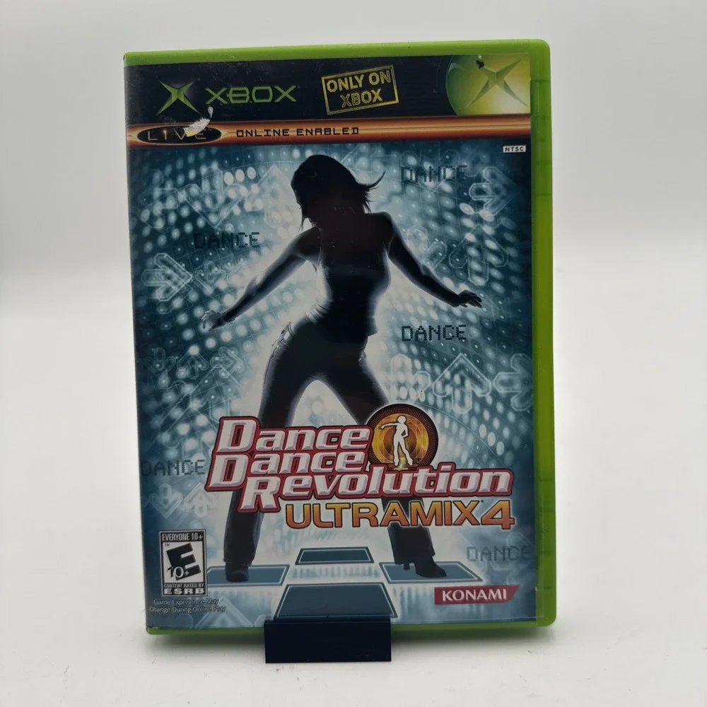 Dance Dance Revolution UltraMix 4 - Microsoft‎ Xbox - Complete In Box CIB