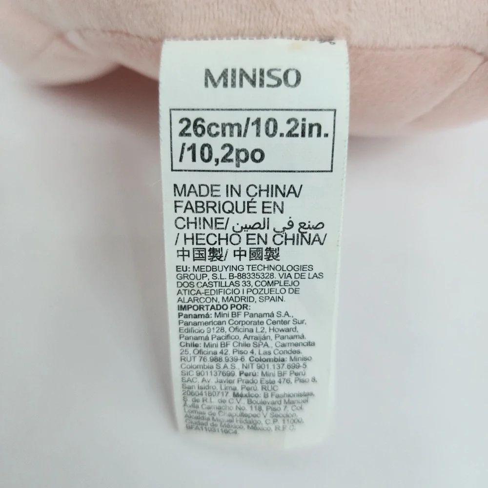 Miniso pig plush