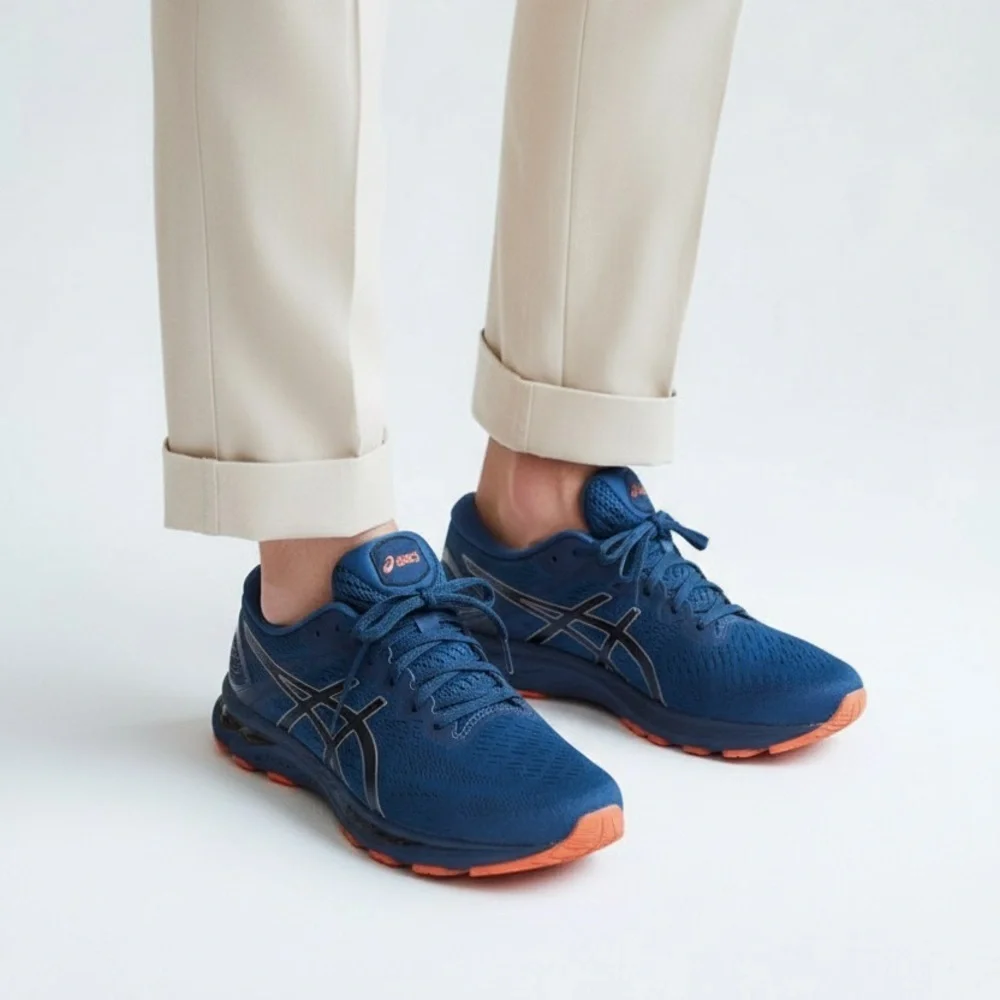Asics vibrant blue