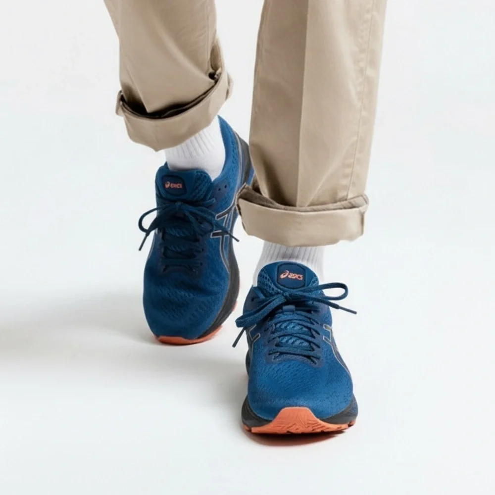 Asics vibrant blue