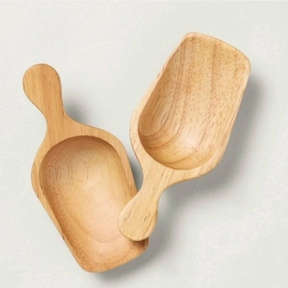 Hearth & Hand with Magnolia ~ Wooden Scoops (Set of 2)