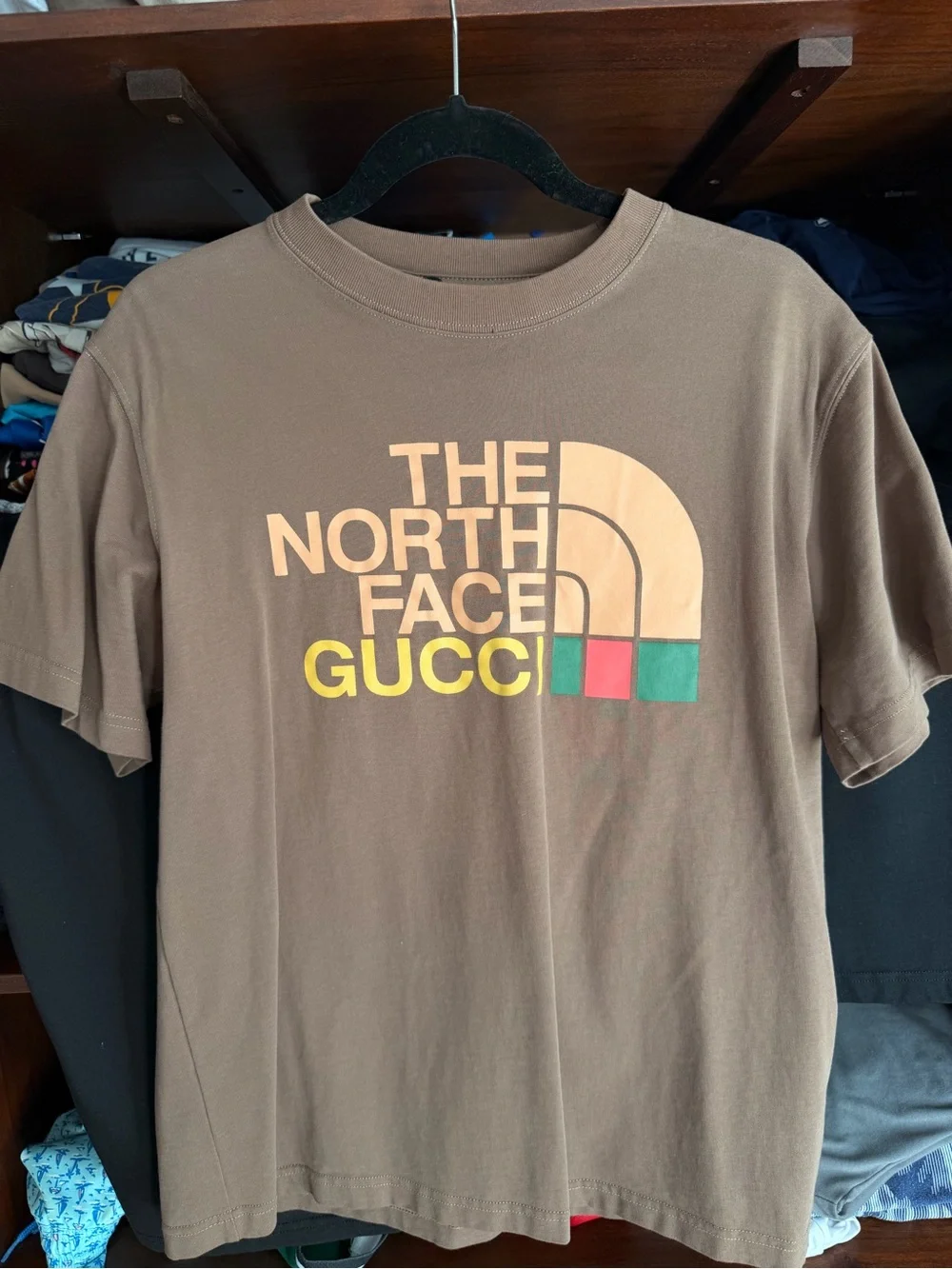 Gucci x The North Face T-Shirt 'Camel'
