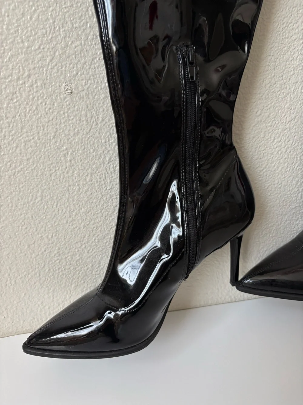 Nordstrom shiny black