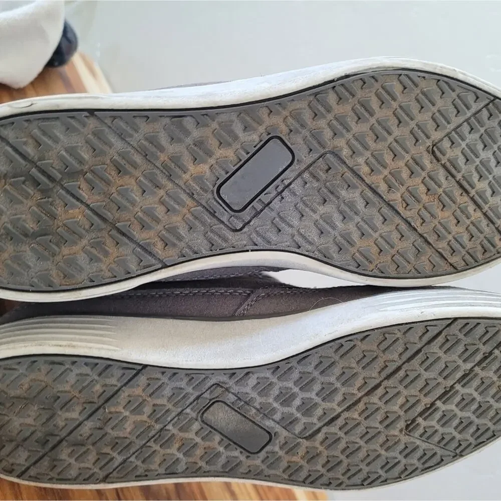 Union Bay Sneaker Mens 8- EUR 41‎ High Top Gray Lace up Comfort Casual