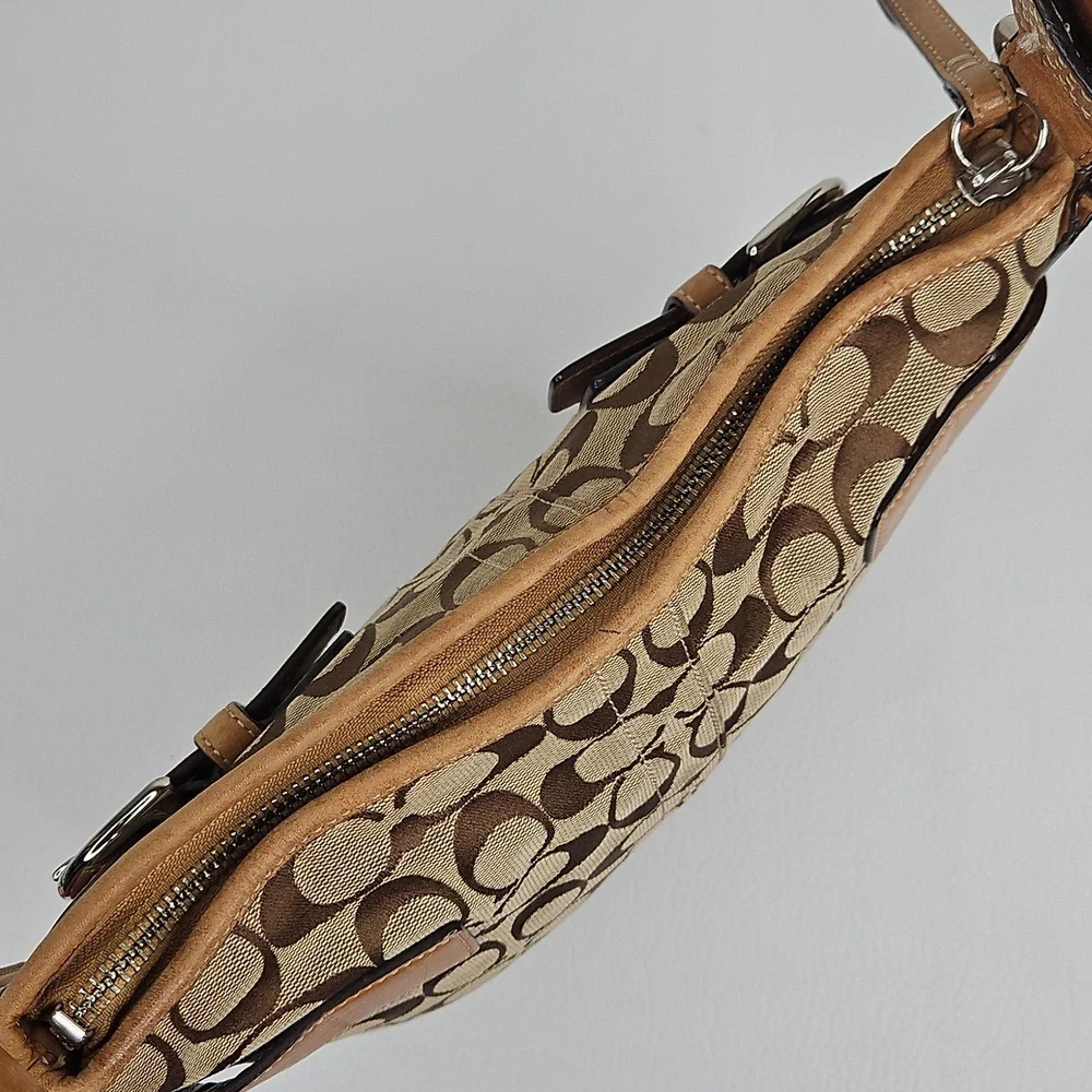 Authentic Coach Monogram Leather SOHO Crossbody Shoulder Bag