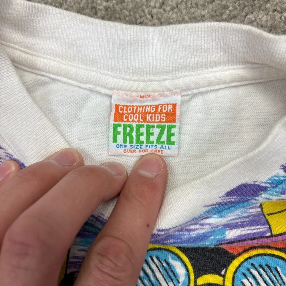 Vintage 1993 Betty Boop Big City Freeze AOP T Shirt Youth One Size Fits All