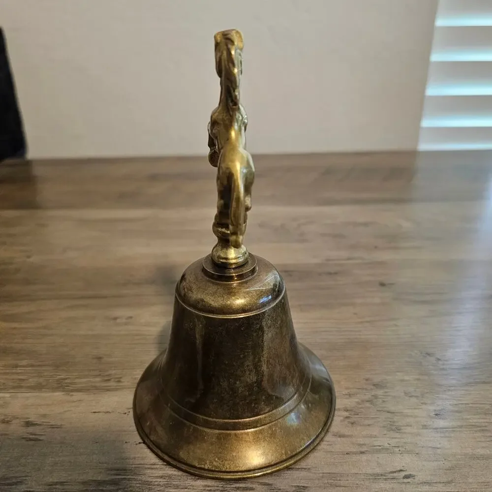Vintage unicorn brass