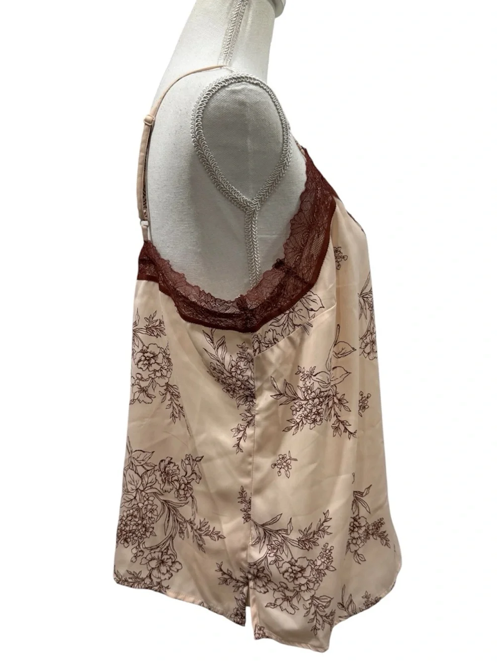 NWT Old Navy Lace Trim Floral Cami Top