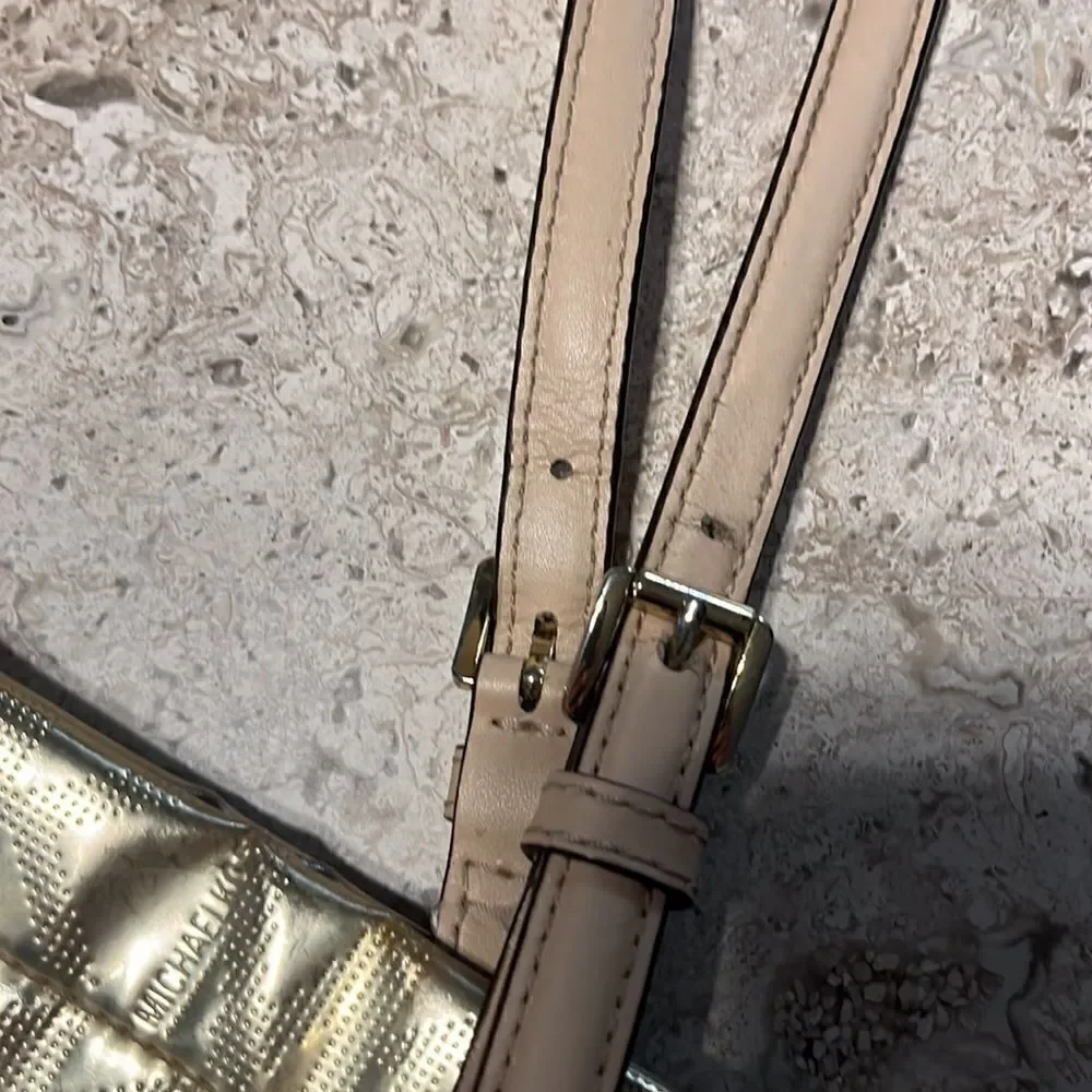 Michael Kors - Metallic Gold - Jetset Logo Tote Handbag