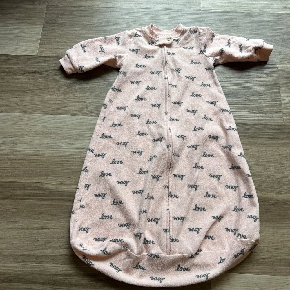 Lot Of 5 Baby Girls Sleep Sacks Size Medium 6-12 Months EUC!!‎ Zipadee-Zip