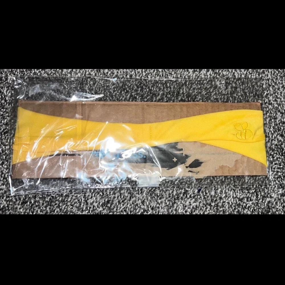 Mandabees yellow headband