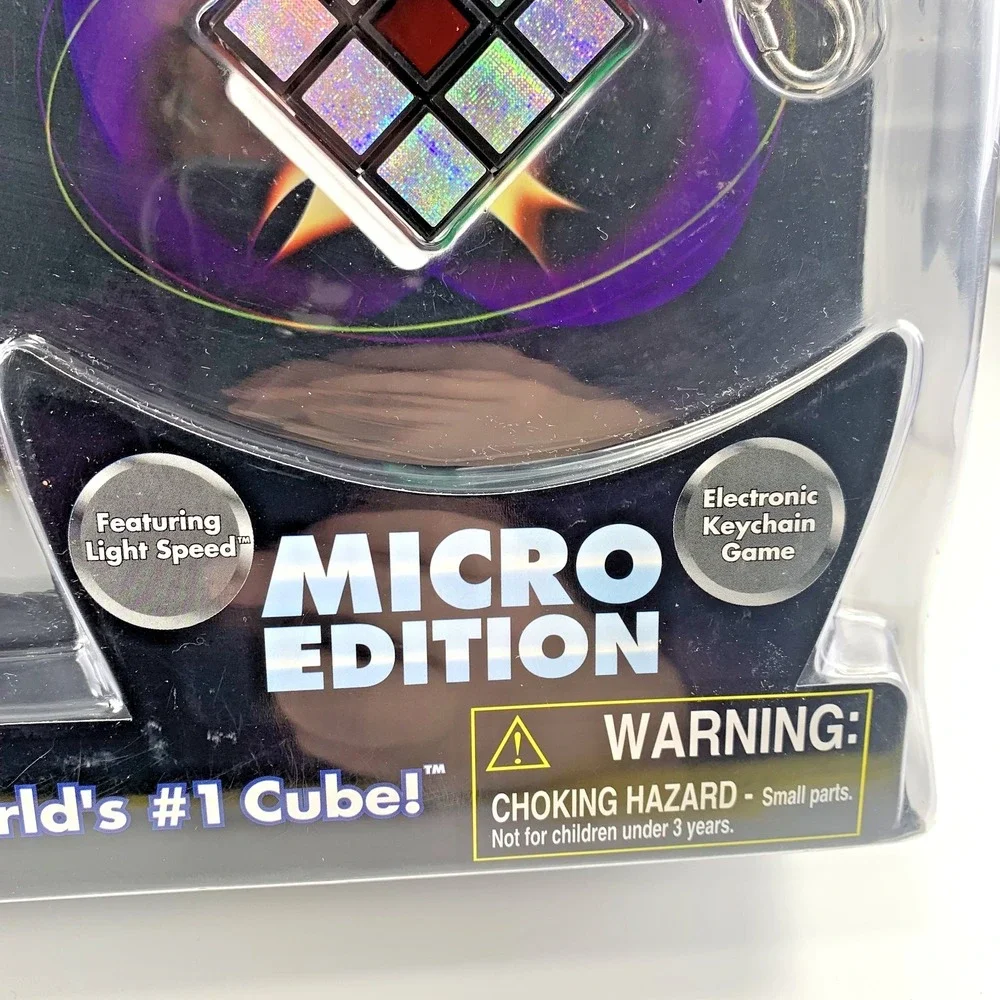 Rubik's Revolution With Micro Edition Electronic Keychain Game New In‎ Box 2007
