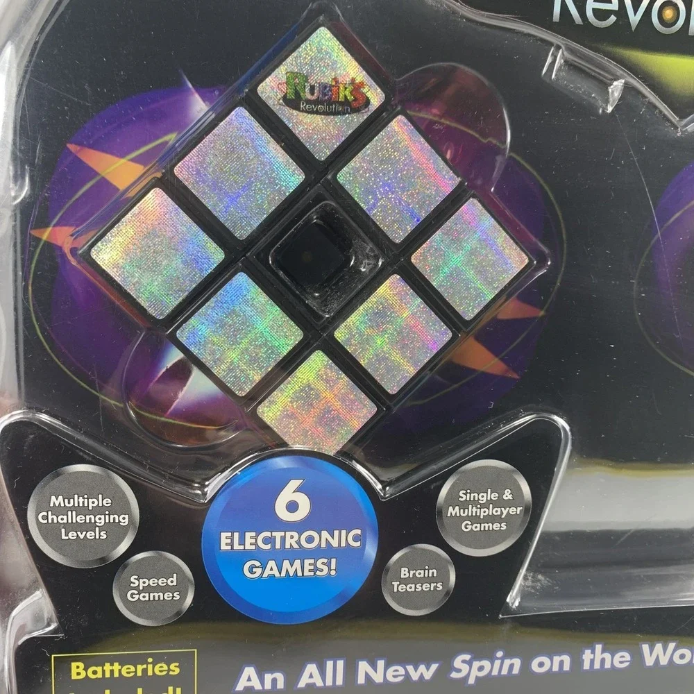 Rubik's Revolution With Micro Edition Electronic Keychain Game New In‎ Box 2007