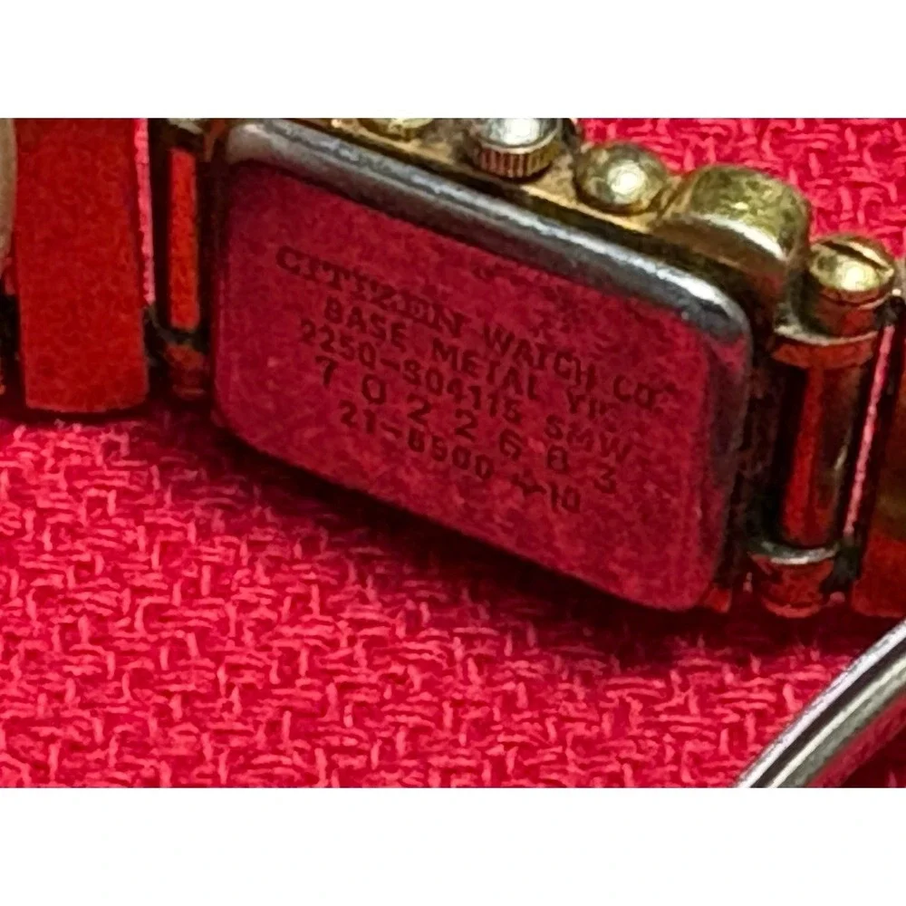 BEAUTIFUL‎ VINTAGE CLASSIC LADIES SIX JEWEL CITIZEN GOLD PLATED WATCH