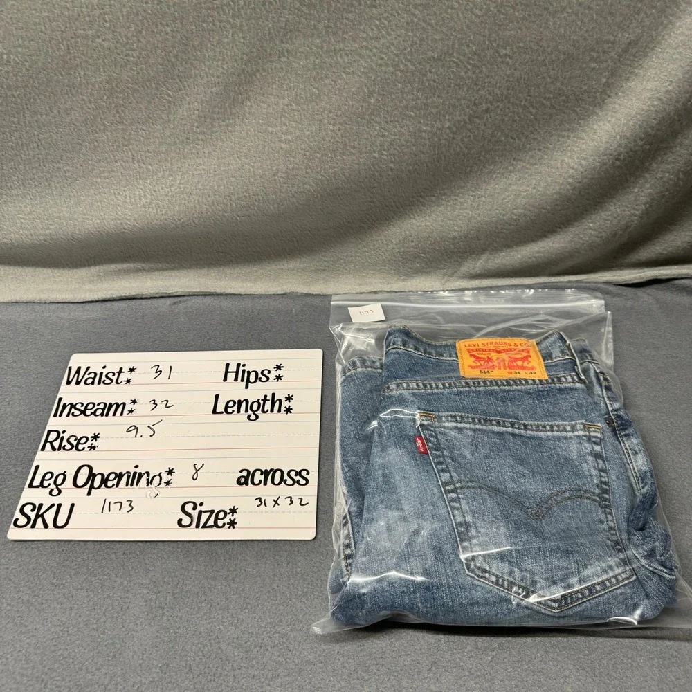 Levis inseam message