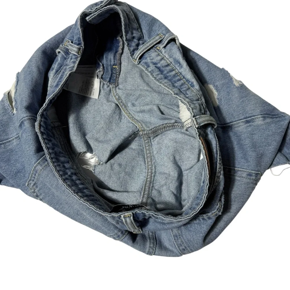 Hollister‎ Curvy Ultra High Rise Vintage Relaxed Mom Shorts size 15
