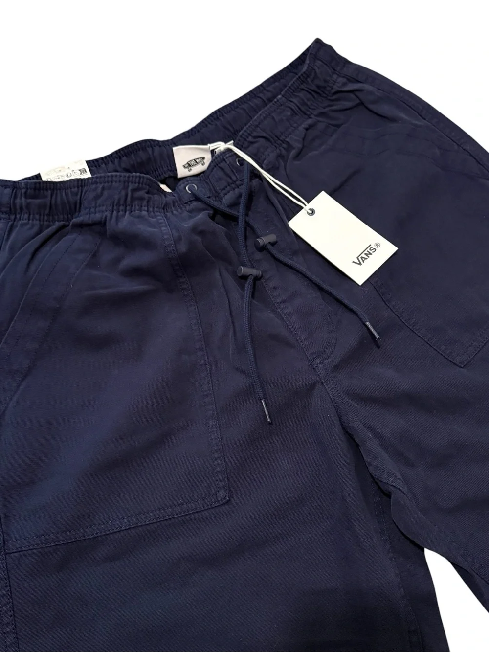 Vans Easy trouser Pants Baggy Tapered Fit Navy Mens Size Medium New