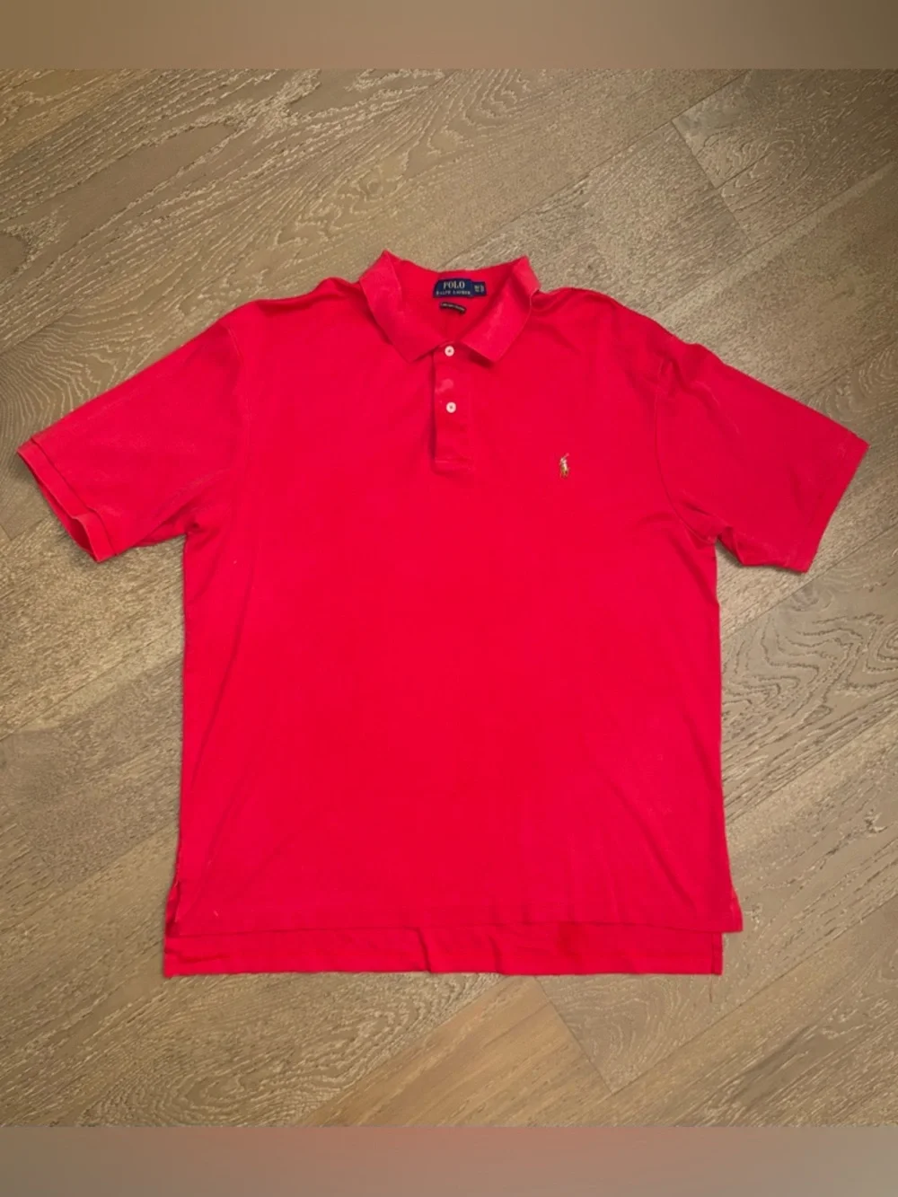 Polo‎ by Ralph Lauren Red Men’s Short-Sleeve Polo Shirt