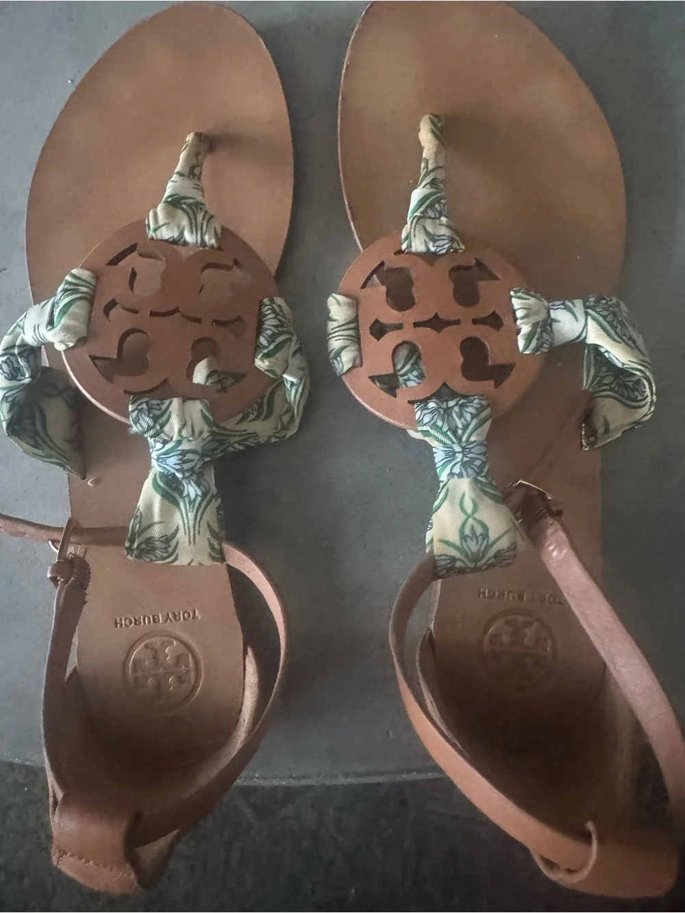 Tory Burch close up