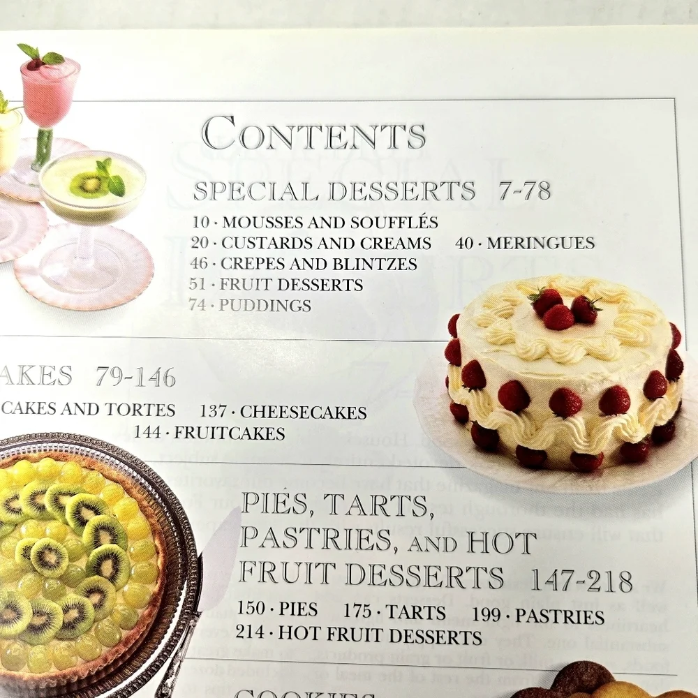 The Good Housekeeping Illustrated book of Desserts. Cookbook. Hardback..