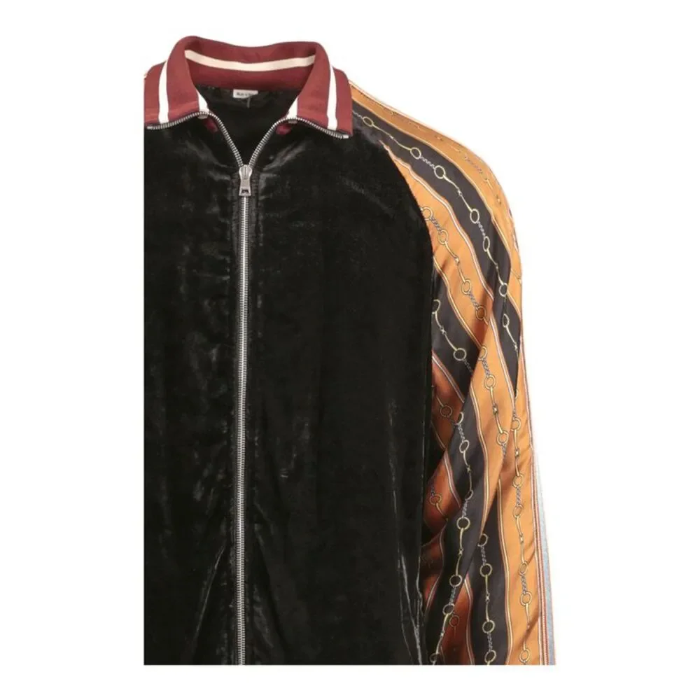 Gucci Mixed Media Track Jacket