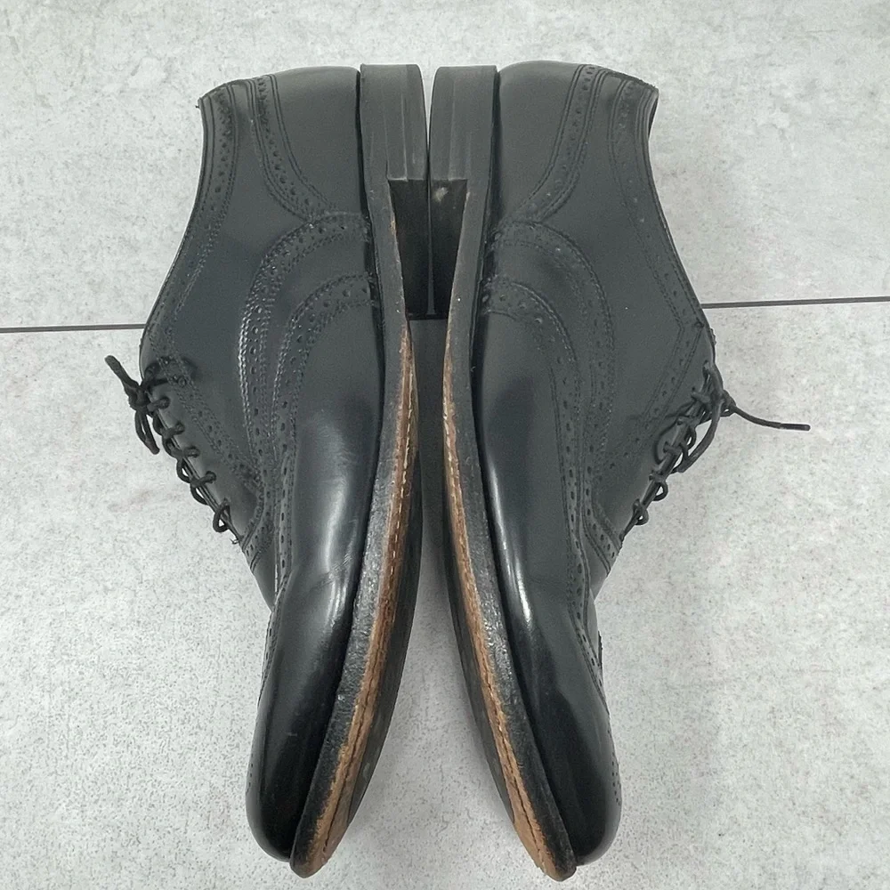 Florsheim Harvard Black Oxford Brogue Wingtip Dress Shoes Size 11D