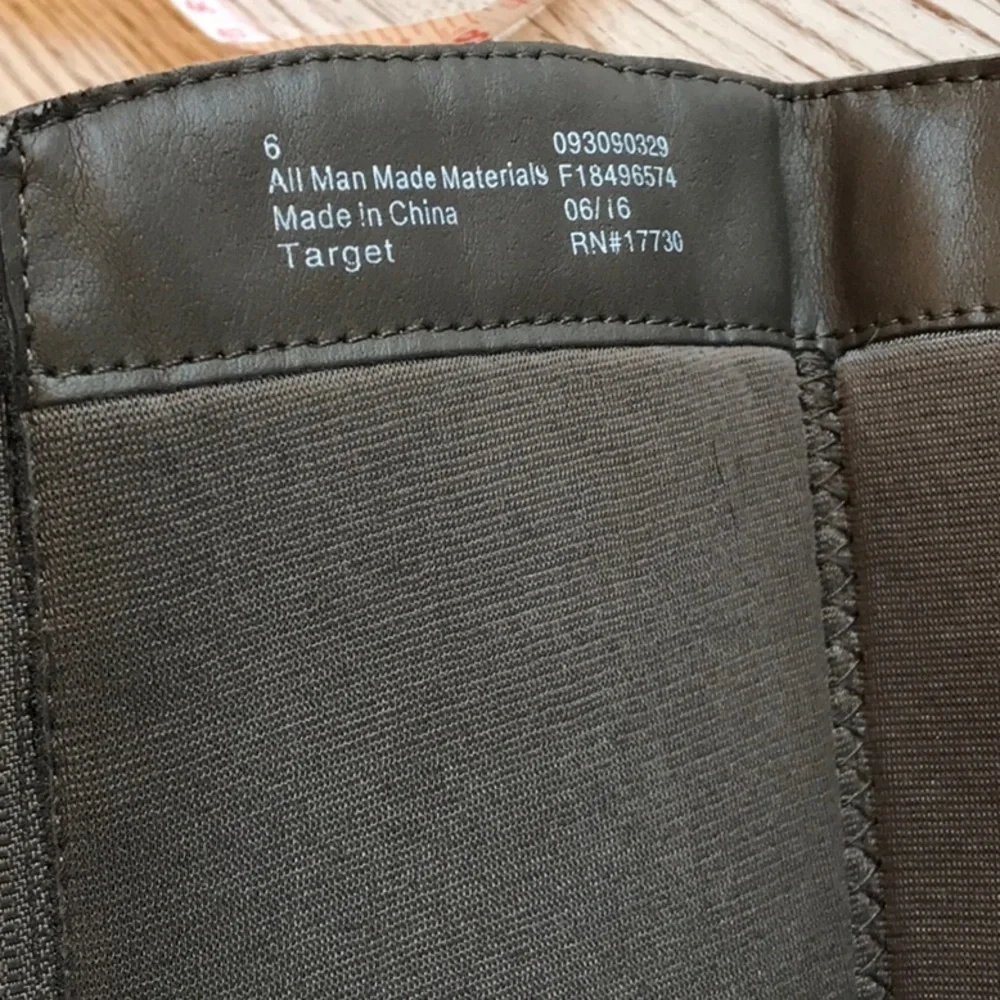 Target size faux
