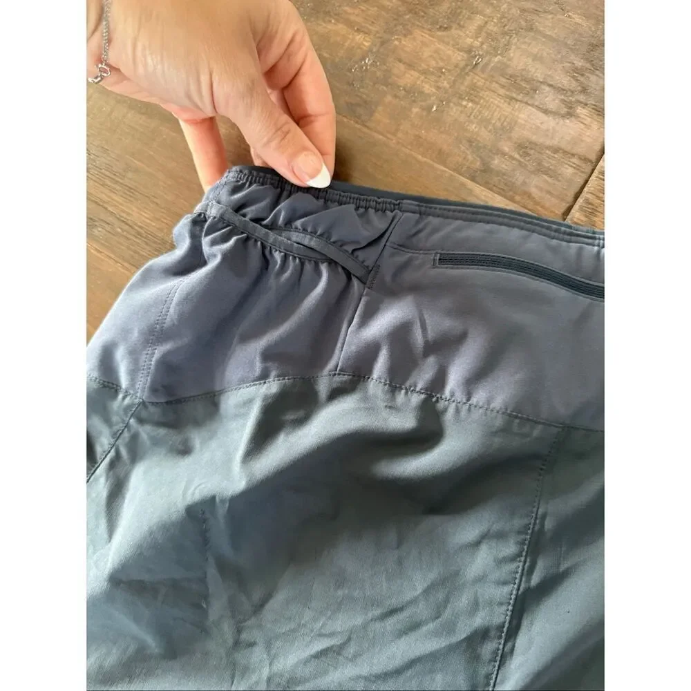 Patagonia Gray Strider Running Women’s Shorts Small