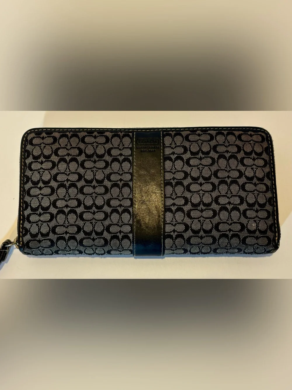 Coach signature jacquard