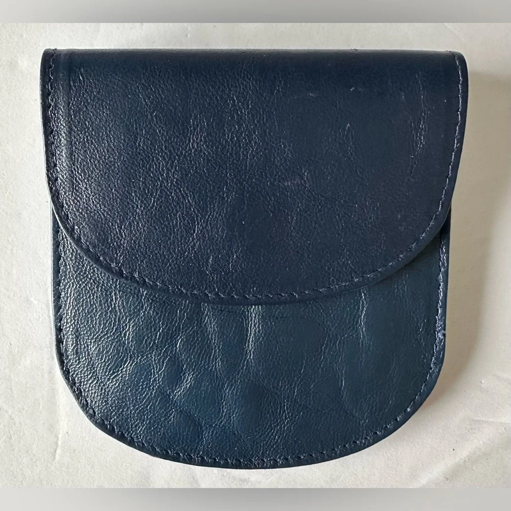 Leather‎ Coin Pouch - Made in Italy